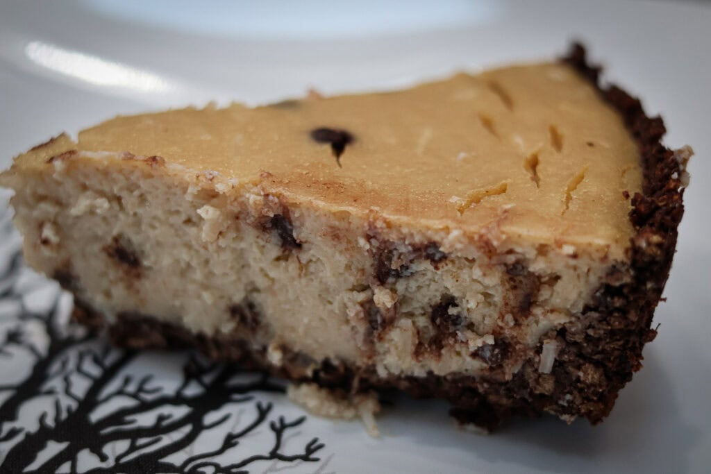 High Protein Chocolate Coconut Cashew Cheesecake | Protein Deficient Vegan
