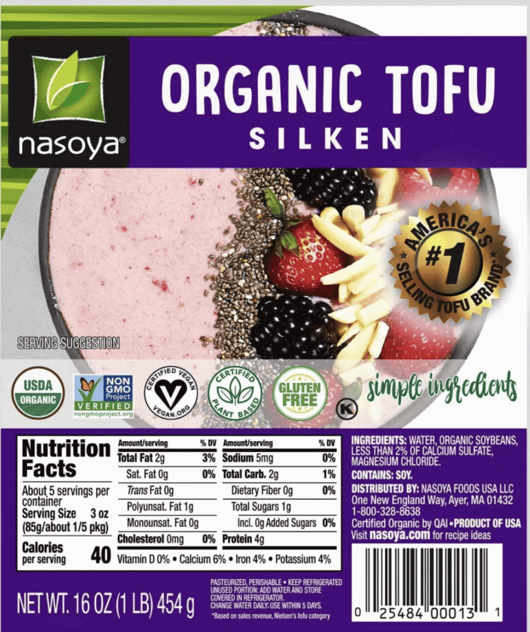 Silken Tofu package
