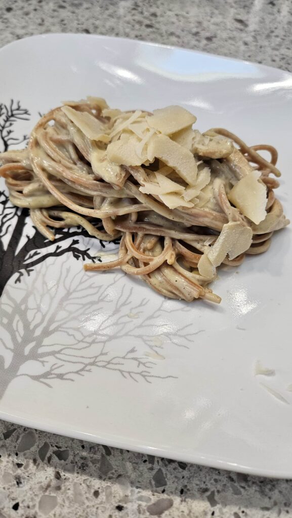 High Protein Oyster Mushroom Pasta | Protein Deficient Vegan