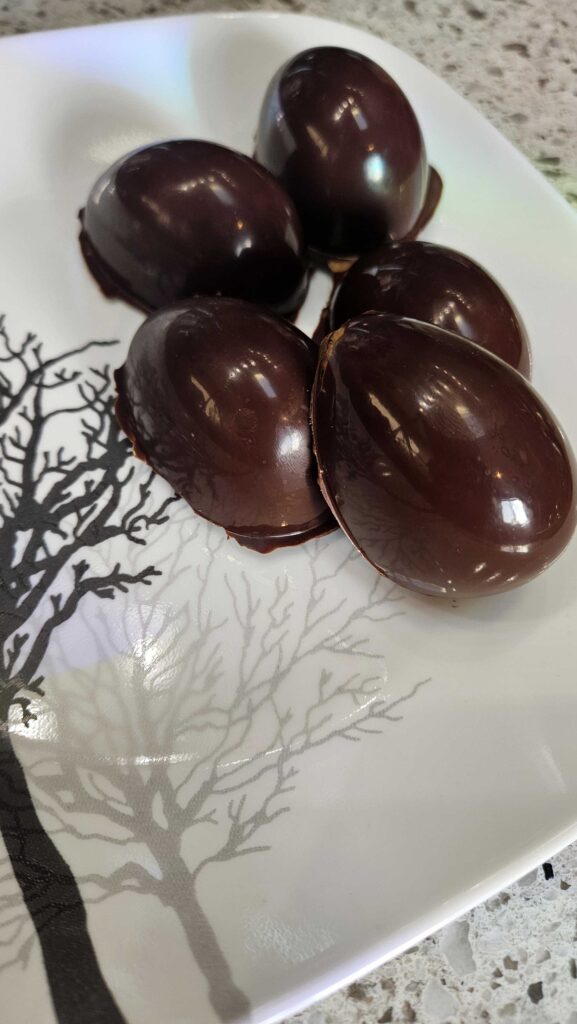 Protein Chocolate Peanut Butter Eggs | Protein Deficient Vegan