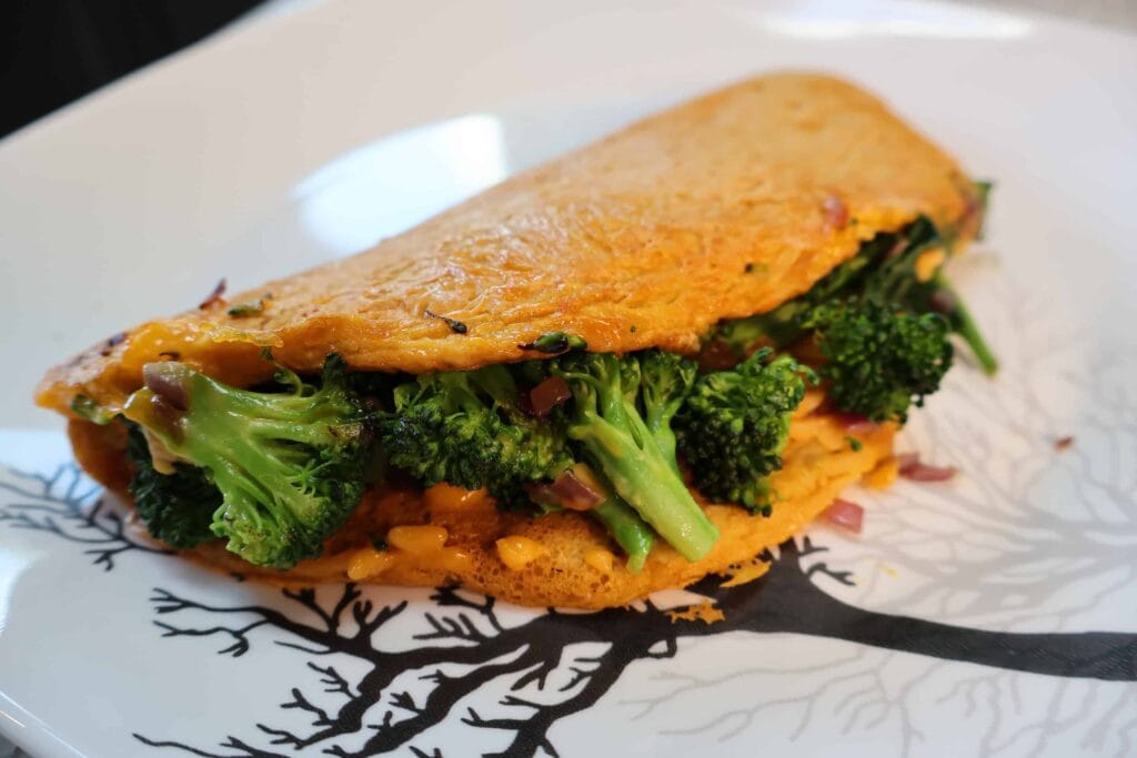 High Protein Vegan Omelet | Protein Deficient Vegan
