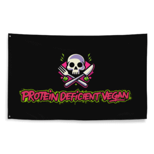 Protein Deficient Vegan Gym Flag