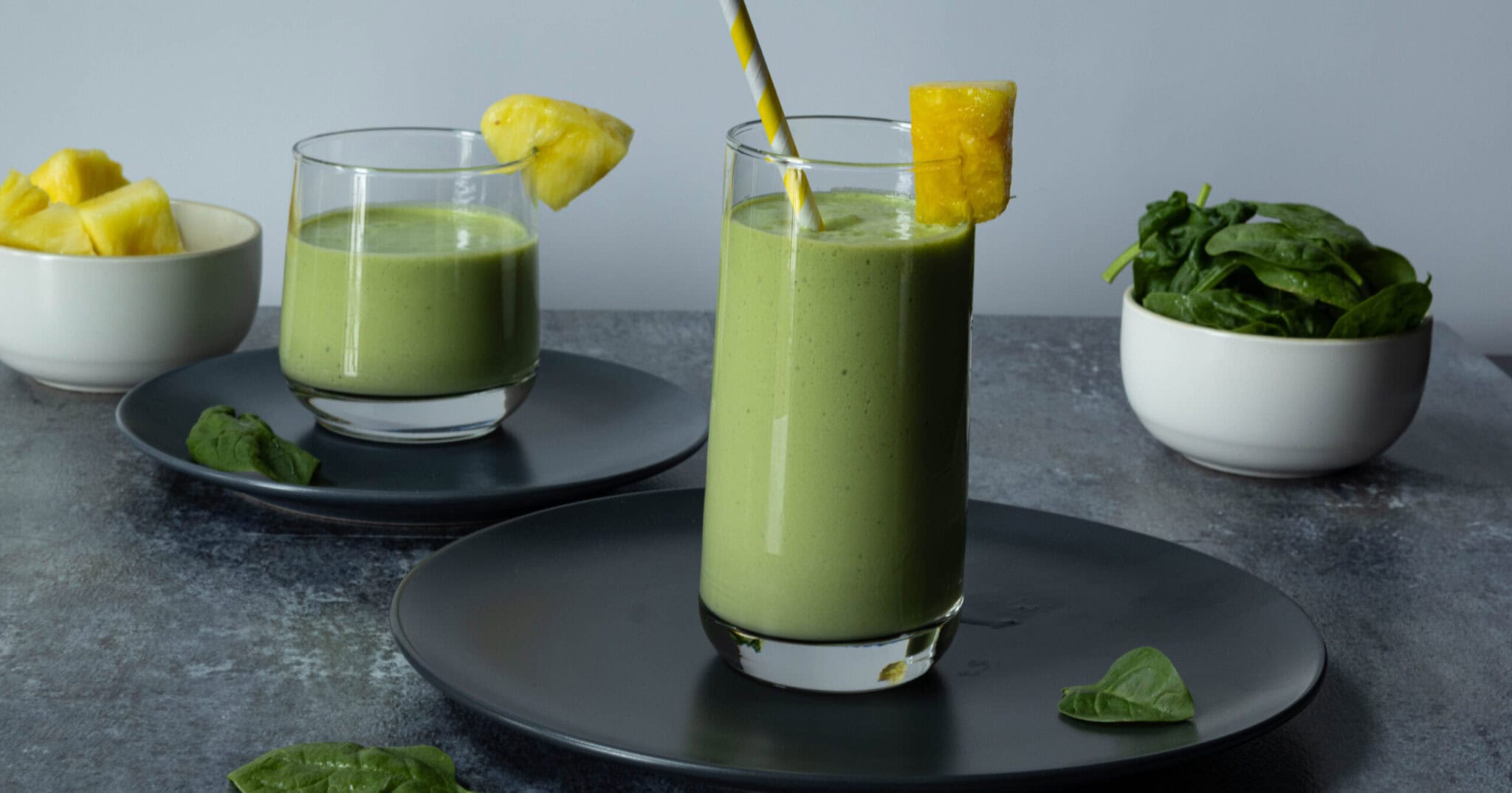 High Protein Pineapple Mango Smoothie