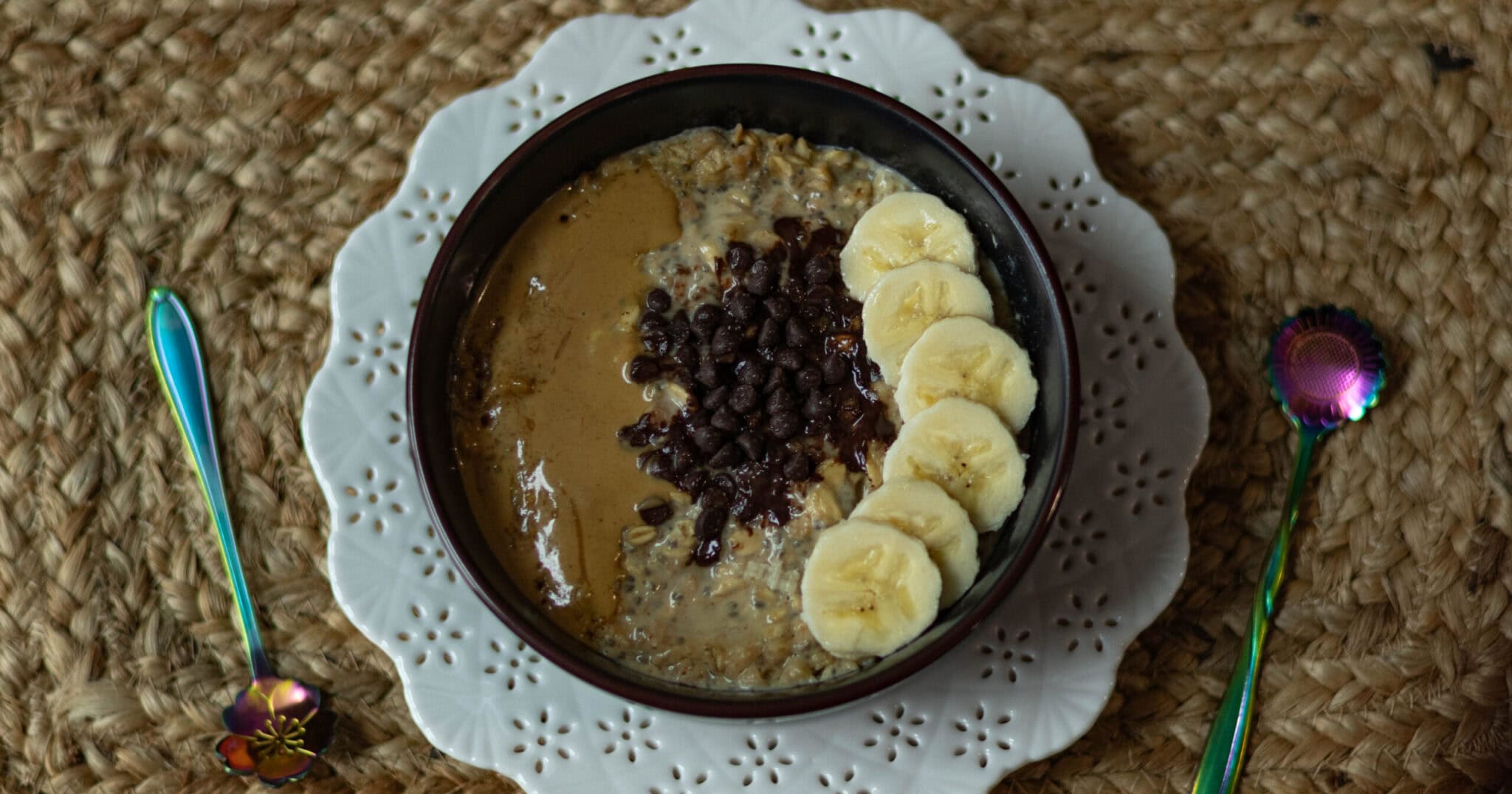 High Protein PB & Banana Overnight Oats