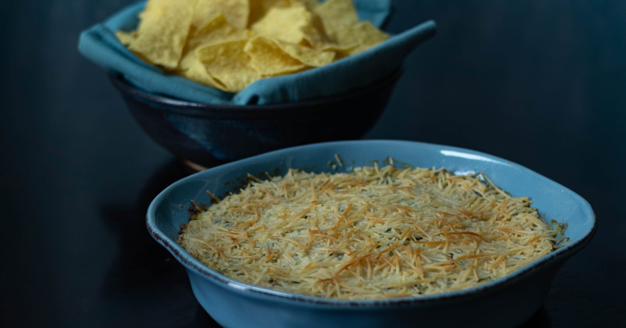 High Protein Spinach & Artichoke Dip