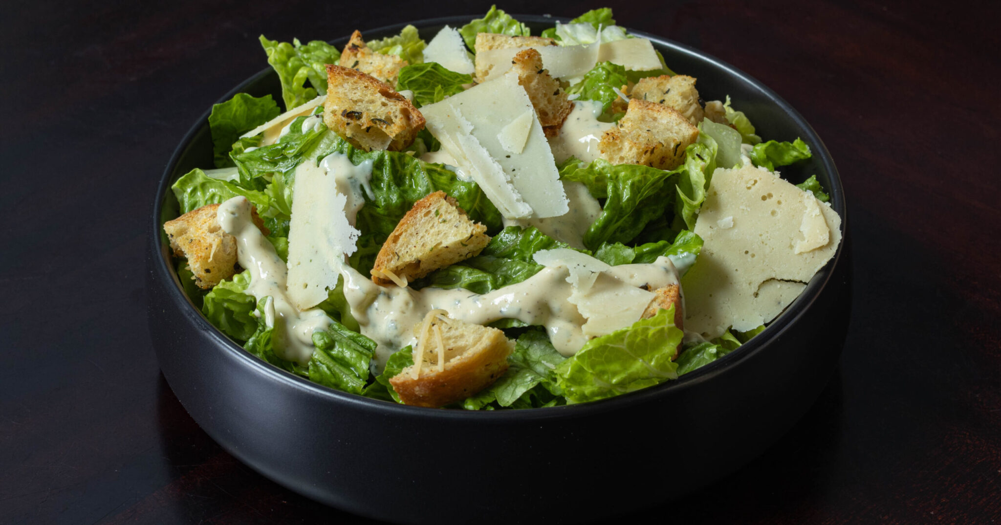 High Protein Caesar Salad