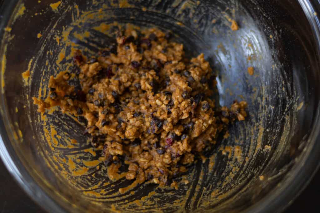 TVP Pumpkin Cookie Dough.