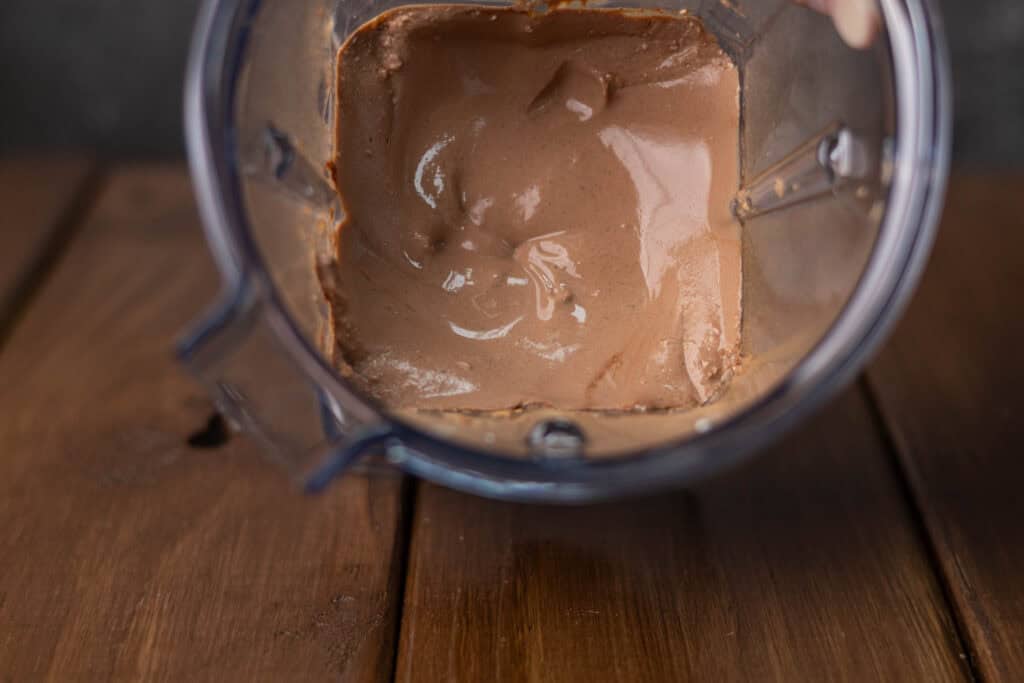 Chocolate Pudding layer of the dirt pudding.