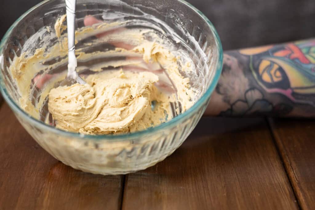 Vanilla layer of the dirt pudding.