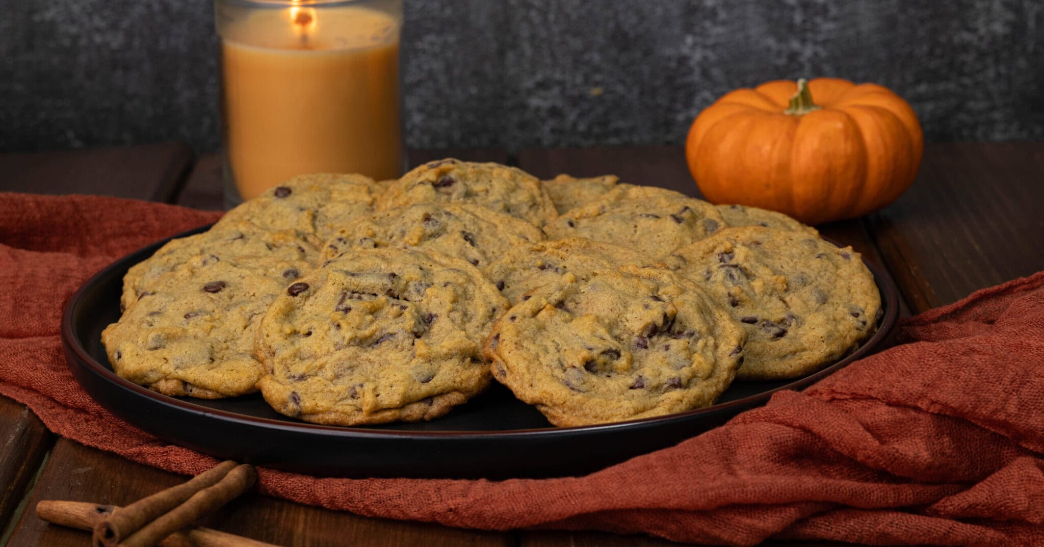 Pumpkin Chocolate Chip Cookies