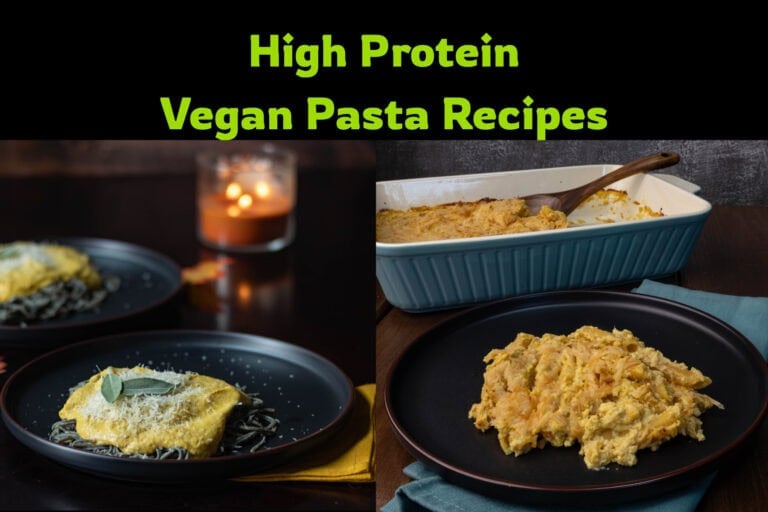 High protein vegan pasta recipes.