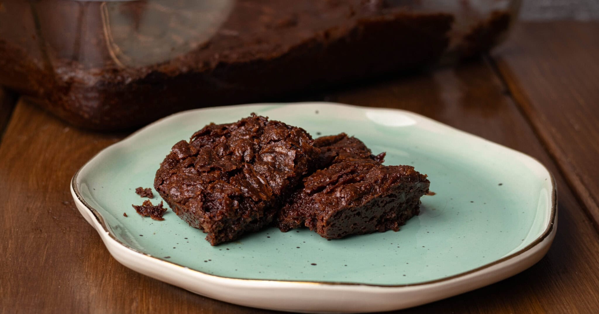 Fudgy Pumpkin Brownies