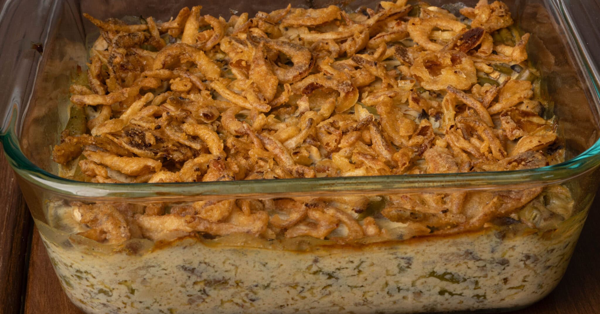 High Protein Green Bean Casserole