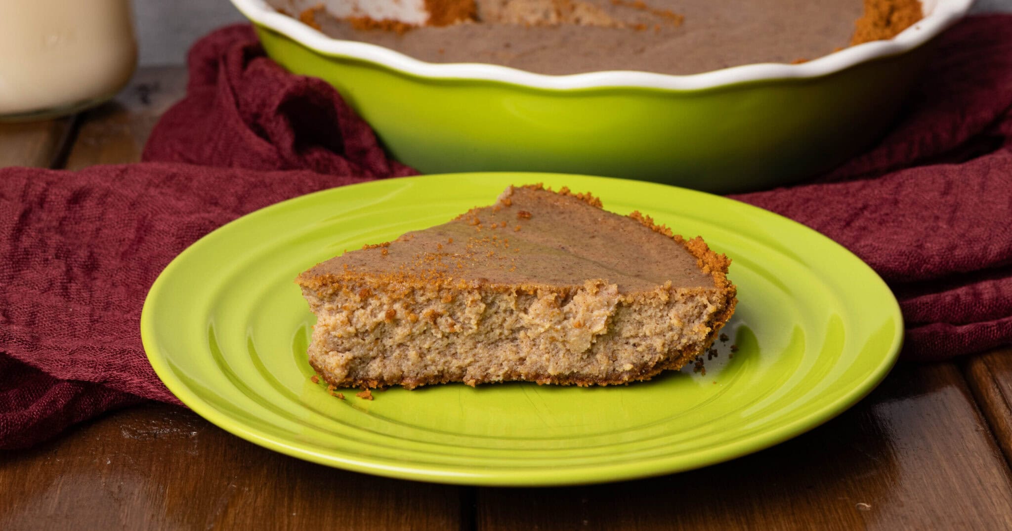 Vegan Biscoff Cheesecake