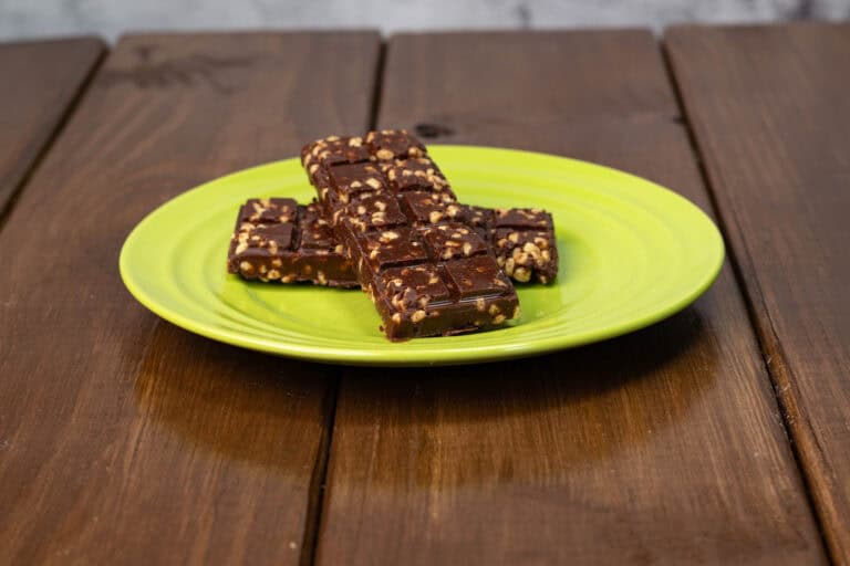 High Protein Vegan Chocolate Crunch Bar.