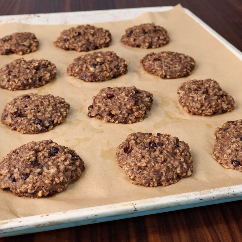High Protein Banana TVP Cookies.