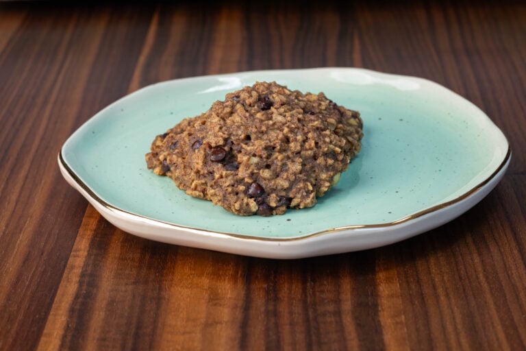 High Protein Banana TVP Cookies.