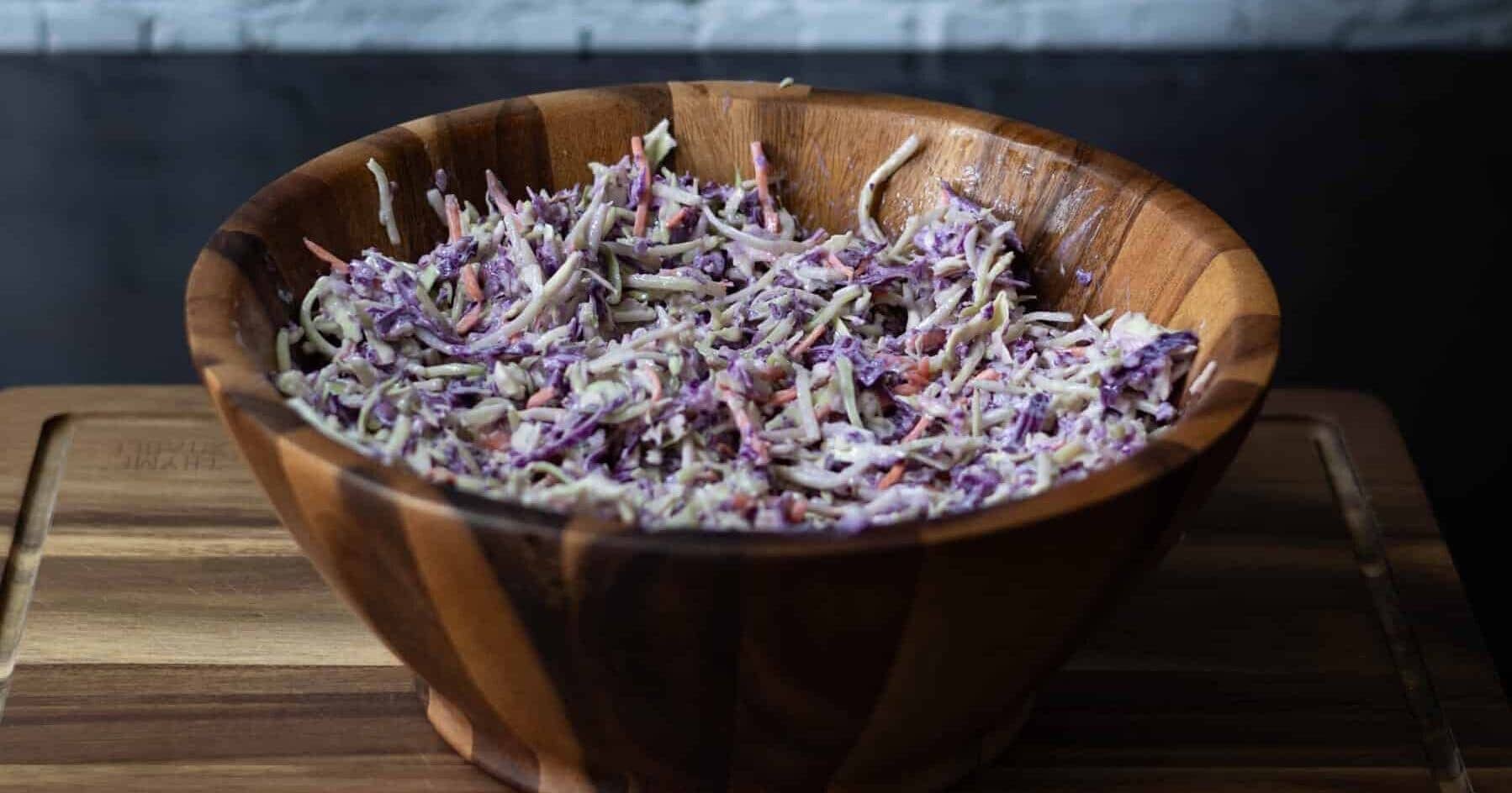 High Protein Coleslaw | Protein Deficient Vegan