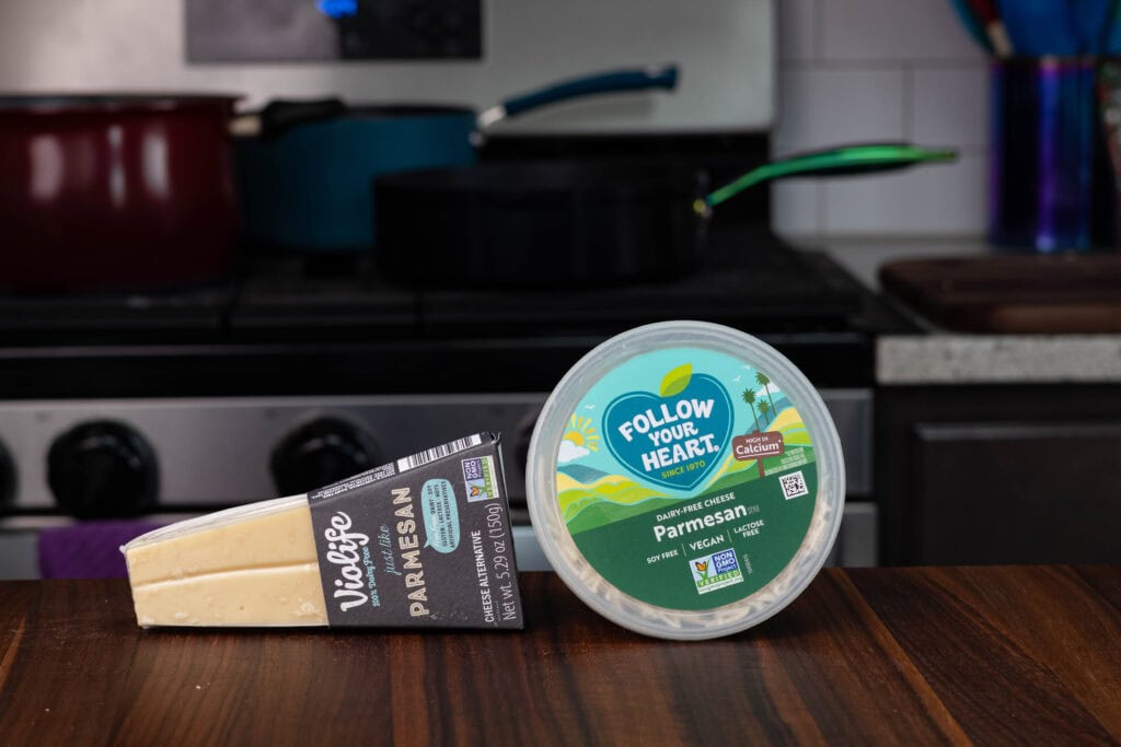 Vegan Parmesan.
