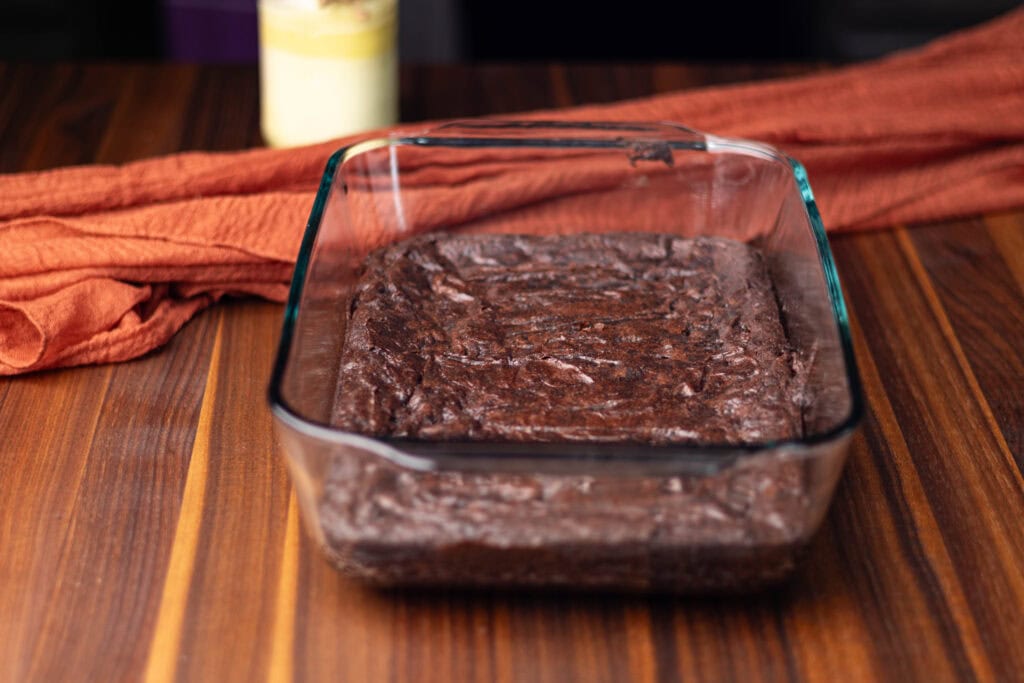 Vegan sweet potato brownies.
