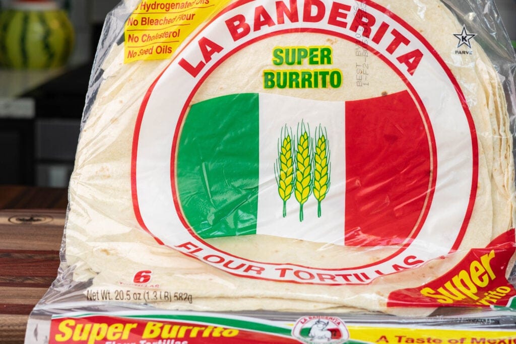 The biggest tortillas you can find.